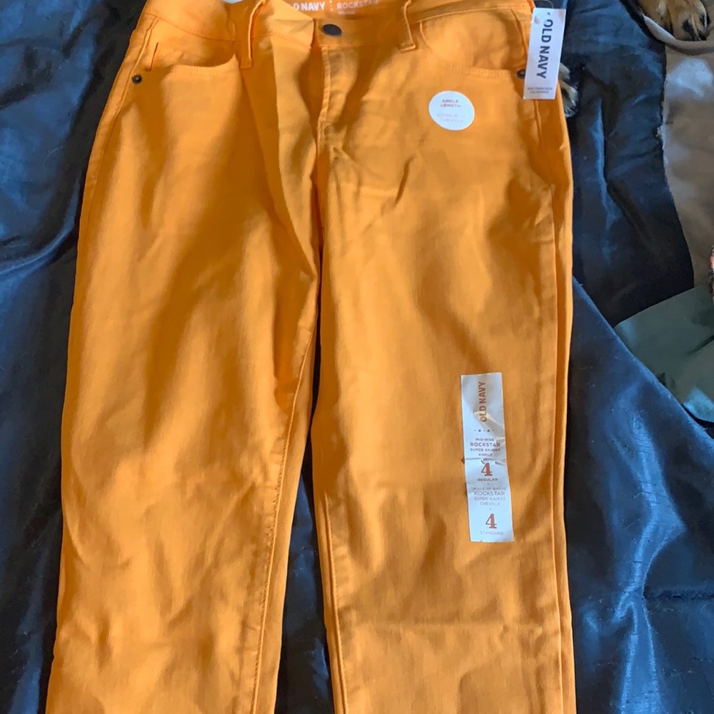 Old navy colored jeans